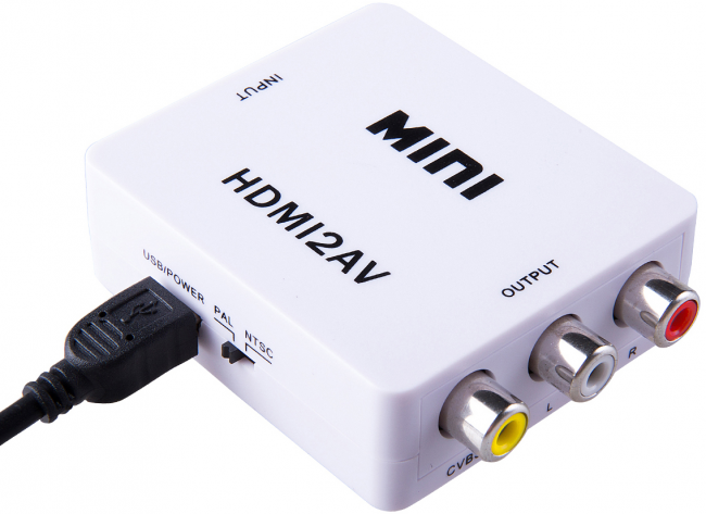 Greenconnect Мультимедиа professional конвертер HDMI -> AV серия Greenline GL-v126 Greenconnect Конвертер Greenline HDMI > AV 1.3 Greenline