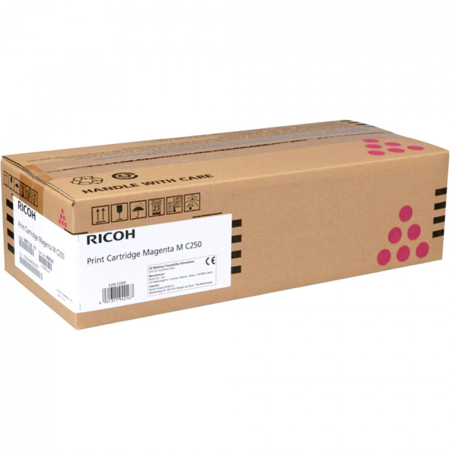 Print Cartridge Magenta M C250H Ricoh M C250H (408342) Print Cartridge Magenta M C250H Ricoh M C250H (408342)
