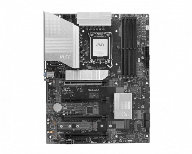Материнская плата MSI PRO B860-P — для бизнеса и офиса