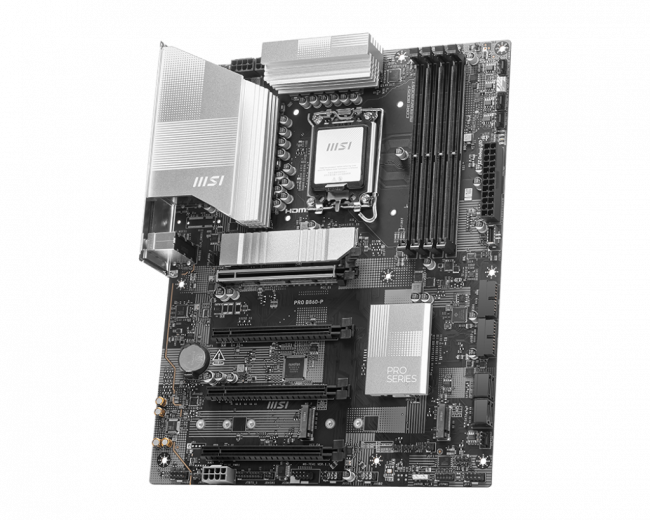 Материнская плата MSI PRO B860-P — для бизнеса и офиса