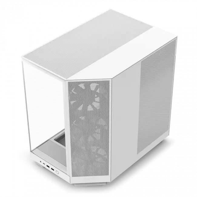 Корпус без блока питания NZXT H6 Flow CC-H61FW-01 — для бизнеса и офиса