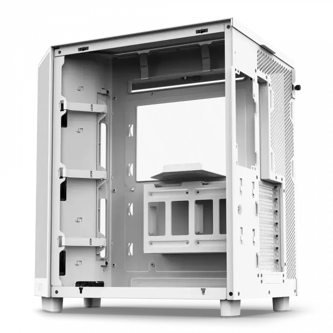 Корпус без блока питания NZXT H6 Flow CC-H61FW-01 — для бизнеса и офиса
