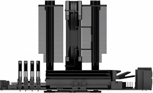 Устройство охлаждения(кулер) ID-COOLING SE-207-XT SLIM — для бизнеса и офиса