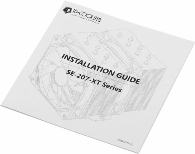 Устройство охлаждения(кулер) ID-COOLING SE-207-XT SLIM — для бизнеса и офиса