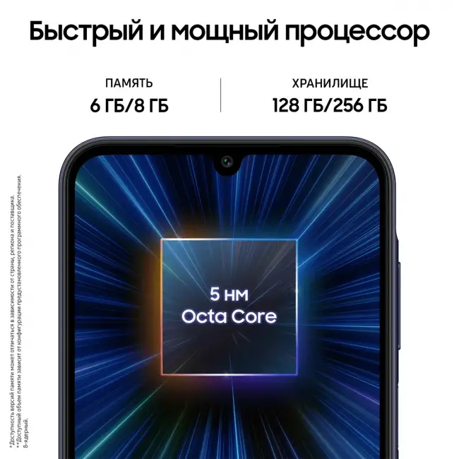 Смартфон Samsung SM-A256EZKDCAU — для бизнеса и офиса Смартфон Samsung SM-A256EZKDCAU — для бизнеса и офиса
