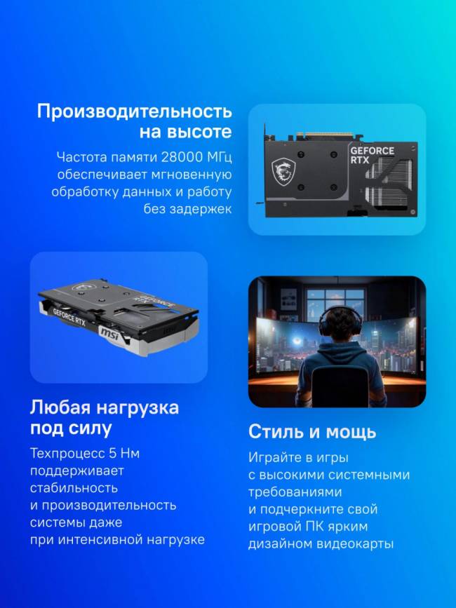 Видеокарта MSI 602-V535-16S — для бизнеса и офиса