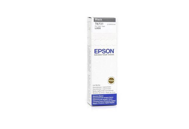 Чернила Epson L800/L1800/L810/L850 (O) C13T67314A/C13T673198, black, 70ml — для бизнеса и офиса