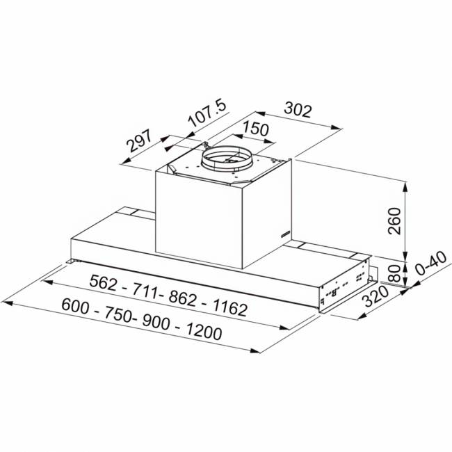 Вытяжка Franke FSTS DRIP-FREE 60 X Franke FMY DRIP-FREE 60 X 305.0702.609 — для бизнеса и офиса