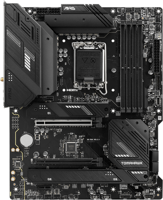 Материнская плата MSI MAG B760 TOMAHAWK WIFI DDR4 — для бизнеса и офиса