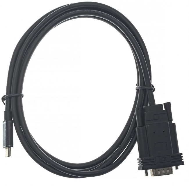 Кабель-адаптер USB 3.1 Type-Cm --> VGA(M) 1080@60Hz, 1.8M VCOM <CU421C-1.8M> Telecom USB 3.1 Type-CM --> VGA(M)