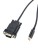Кабель-адаптер USB 3.1 Type-Cm --> VGA(M) 1080@60Hz, 1.8M VCOM <CU421C-1.8M> Telecom USB 3.1 Type-CM --> VGA(M)