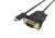 Кабель-адаптер USB 3.1 Type-Cm --> VGA(M) 1080@60Hz, 1.8M VCOM <CU421C-1.8M> Telecom USB 3.1 Type-CM --> VGA(M)