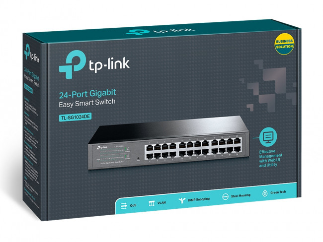 Коммутатор TP-Link TL-SG1024DE Коммутатор TP-Link TL-SG1024DE