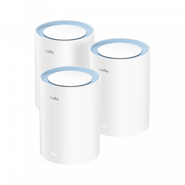 Wi-Fi Mesh-система Cudy M1200(3-Pack) — для бизнеса и офиса Wi-Fi Mesh-система Cudy M1200(3-Pack) — для бизнеса и офиса