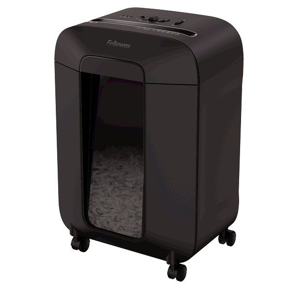Шредер Fellowes® Powershred® LX85, DIN P-4, 4х40мм, 12лст., 19 лтр., SafeSense™, шт Шредер Fellowes Powershred LX85 (FS-44008) — для бизнеса и офиса
