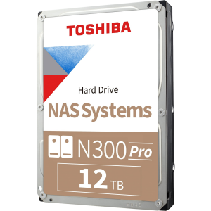 Жесткий диск Toshiba N300 Pro NAS 12Tb (HDWG51CXZSTB)