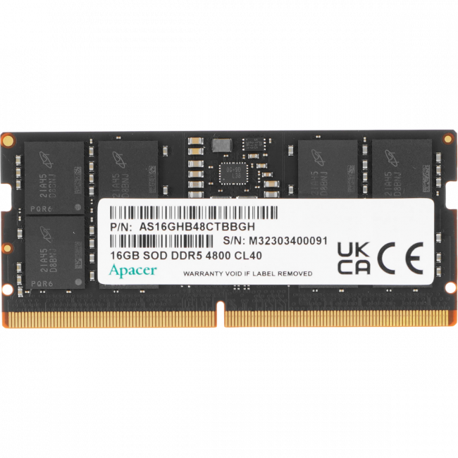 Модули памяти для ноутбуков Apacer FS.16G2A.PTH — для бизнеса и офиса