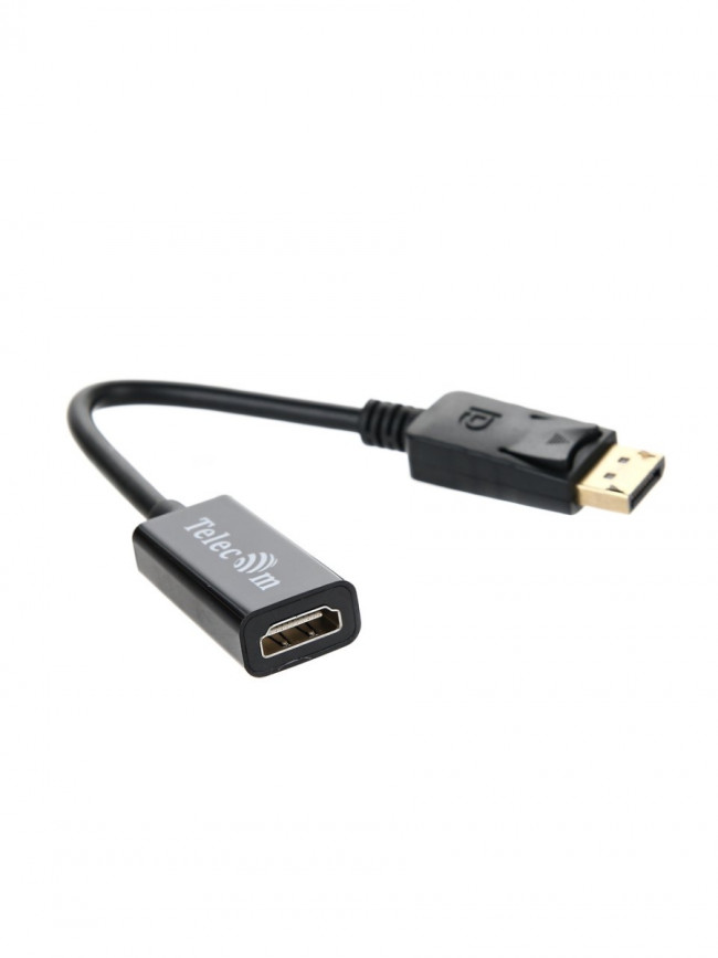 Кабель-переходник DP --> HDMI-F 0.2m , Telecom (TA553) Telecom DP --> HDMI-F 0.2м — для бизнеса и офиса