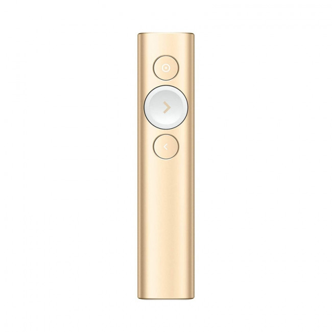 Презентер Logitech PRESENTER, SPOTLIGHT GOLD R-R0011 — для бизнеса и офиса