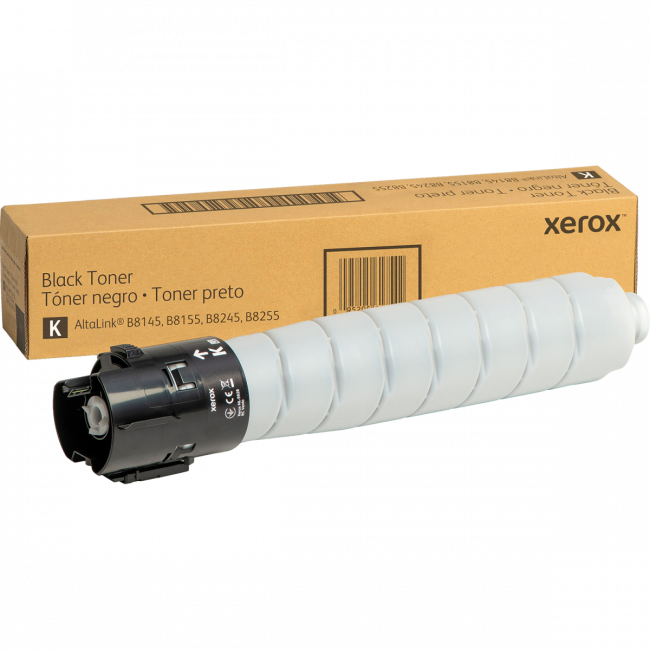 Черный тонер-картридж Xerox 006R04845 — для бизнеса и офиса