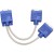 Кабель-разветвитель VGA 1=>2 (1x15M/2 x15F),VCOM, 0.2метра <VVG6530-0.2M> Разветвитель VCOM VGA M/2 x VGA F (VVG6530-0.2M)
