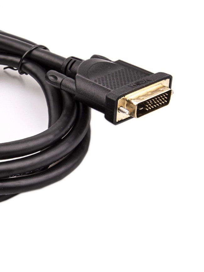 Кабель HDMI AM/DVI(24+1)M, 1.8м, CU, 1080P@60Hz, 2F, VCOM <CG484G-1.8M> VCOM HDMI (m) - DVI-D (m) 1.8м