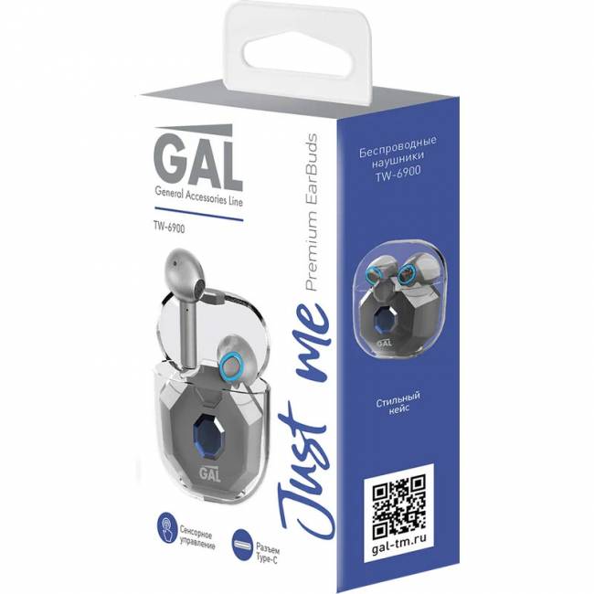 Наушники беспроводные GAL TW-6900 GAL TW-6900 — для бизнеса и офиса