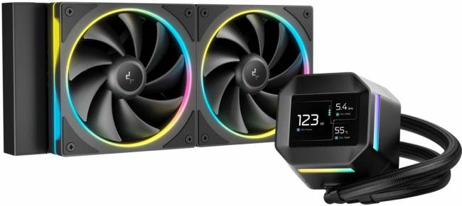 Система водяного охлаждения Deepcool R-LM240-BKDMMC-1 — для бизнеса и офиса