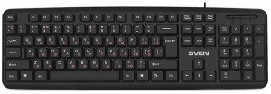 Клавиатура SVEN KB-S230 чёрная (104кл, каб. 2м) Sven KB-S230
