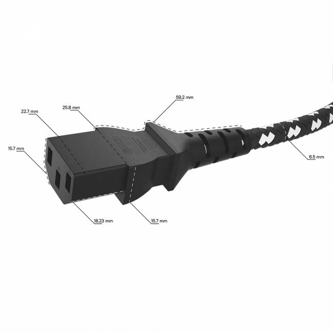 Кабель питания GreenConnect GCR-55087 — для бизнеса и офиса Кабель питания GreenConnect GCR-55087 — для бизнеса и офиса