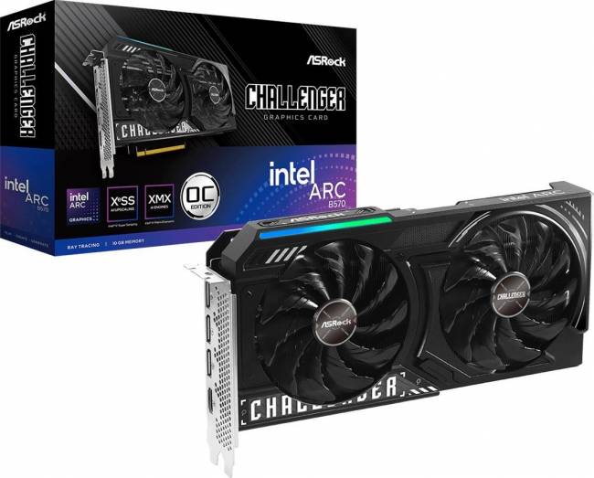 Видеокарта ASRock B570 CL 10GO — для бизнеса и офиса