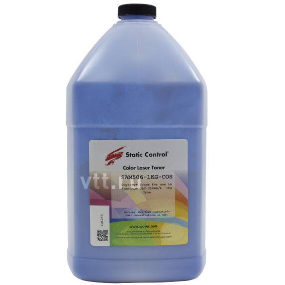 Тонер Static Control для CLP-506/504, C, (Odyssey), 1 кг, флакон — для бизнеса и офиса