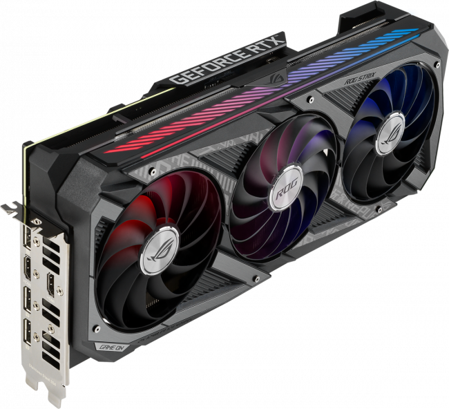 Видеокарта ASUS ROG-STRIX-RTX3060TI-O8G-V2-GAMING — для бизнеса и офиса