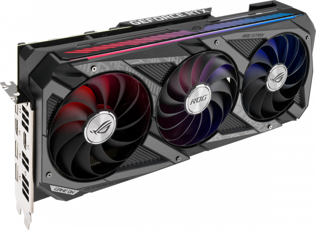 Видеокарта ASUS ROG-STRIX-RTX3060TI-O8G-V2-GAMING — для бизнеса и офиса