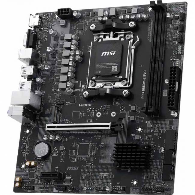 Материнская плата MSI PRO B850M-E EVO — для бизнеса и офиса