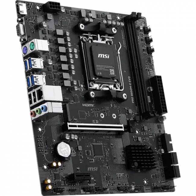 Материнская плата MSI PRO B850M-E EVO — для бизнеса и офиса