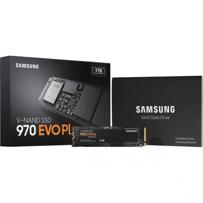 Твердотельные накопители Samsung 970 EVO Plus 1000GB (MZ-V7S1T0BW)