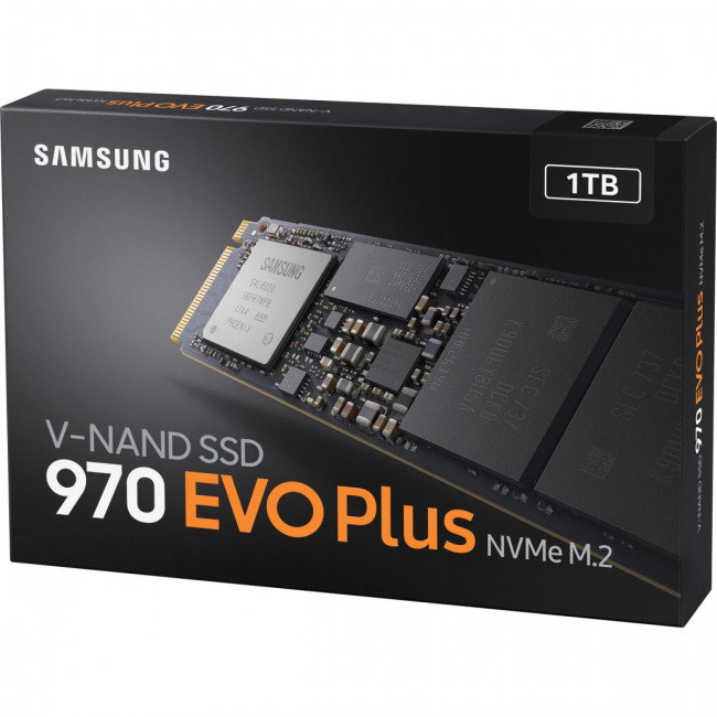 Твердотельные накопители Samsung 970 EVO Plus 1000GB (MZ-V7S1T0BW)