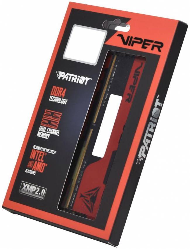Память DDR4 2x32Gb 3600MHz Patriot PVE2464G360C0K — для бизнеса и офиса