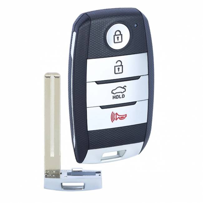 Корпус смарт ключа KIA 3+1 кнопки + вставка TOY48 — для бизнеса и офиса