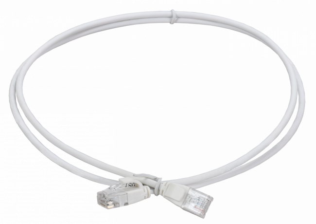 ITK Коммутационный шнур кат.5E UTP LSZH 1,5м slim колпачок с язычком белый ITK PC08-C5EUL-1M5-SL-WT — для бизнеса и офиса ITK Коммутационный шнур кат.5E UTP LSZH 1,5м slim колпачок с язычком белый ITK PC08-C5EUL-1M5-SL-WT — для бизнеса и офиса