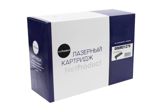 Тонер-картридж NetProduct (N-006R01278) для Xerox WC 4118/FaxCentre 2218, Восстанов., 8K — для бизнеса и офиса