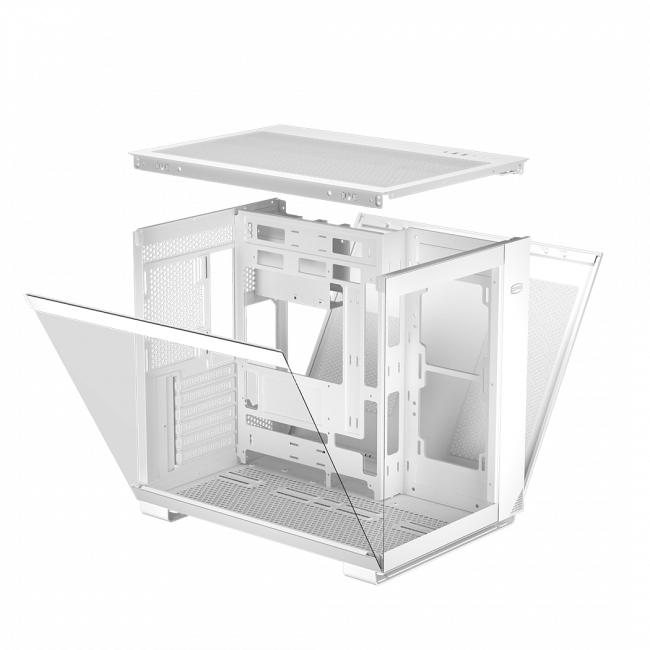 Корпус без блока питания PCCooler C3T500 ARGB WH — для бизнеса и офиса Корпус без блока питания PCCooler C3T500 ARGB WH — для бизнеса и офиса