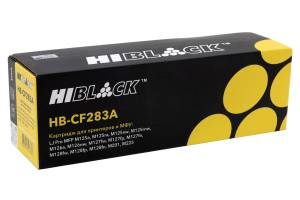 Картридж Hi-Black (HB-CF283A) для HP LJ Pro M125/M126/M127/M201/M225MFP, 1,5K