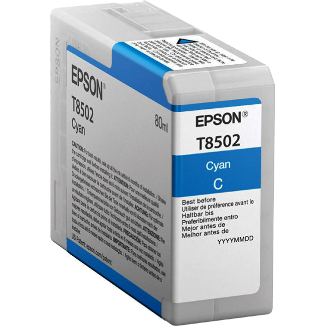 Картридж Струйный картридж Epson T850200 (C13T850200) голубой — для бизнеса и офиса