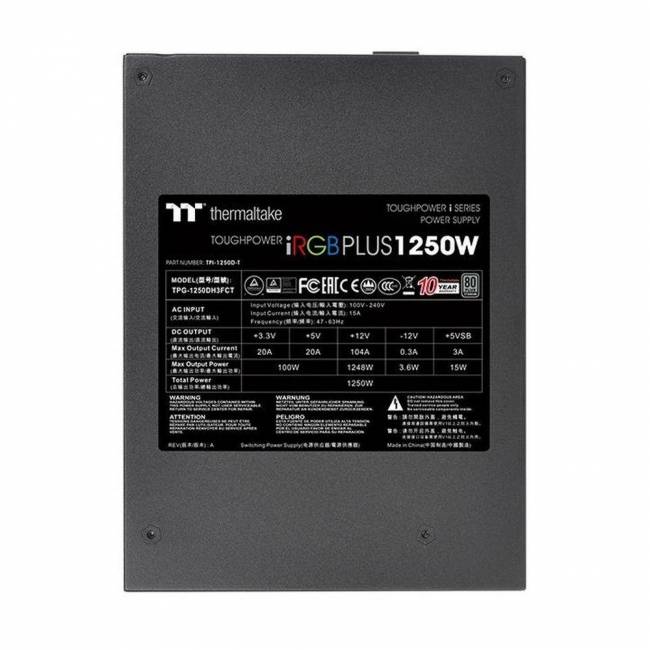 Блок питания Thermaltake PS-TPI-1250F3FDTE-1 — для бизнеса и офиса