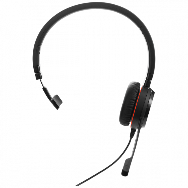 Гарнитура проводная Jabra Evolve 20 SE Mono UC — для бизнеса и офиса