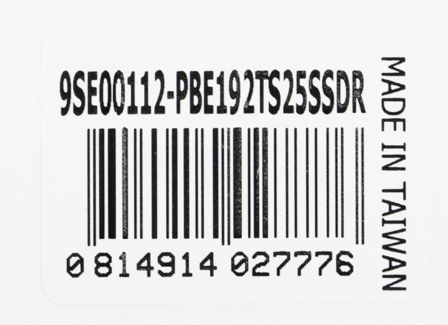 Накопитель SSD Patriot PBE192TS25SSDR — для бизнеса и офиса