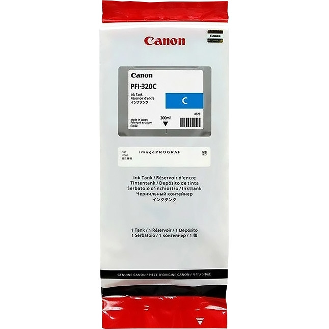Картридж Canon PFI-320 (2891C001) — для бизнеса и офиса