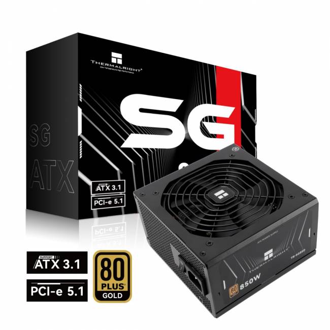Блок питания 850W Thermalright TR-SG850 850W 80+ Gold — для бизнеса и офиса